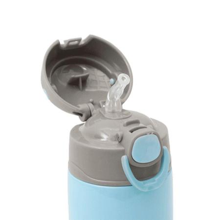 Imagem de Garrafa Infantil Térmica Buba 400ml Parede Dupla Inox Azul