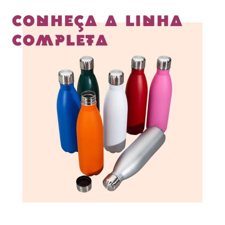 Imagem de Garrafa Inox 750ml Gelada - Inox