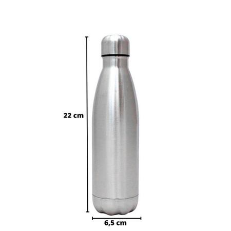 Imagem de Garrafa isotermica 350ml com tampa em inox