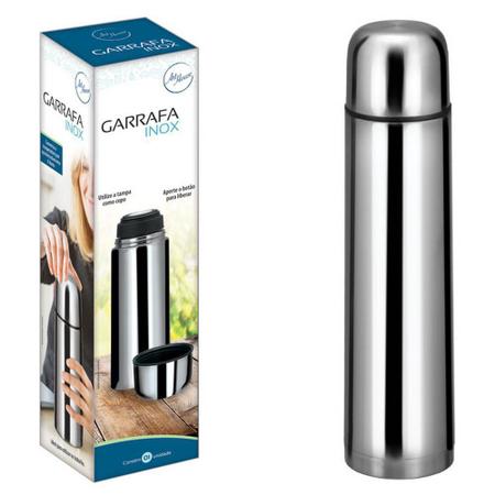 Imagem de Garrafa Isotérmica Aço Inox 850ml- Art House