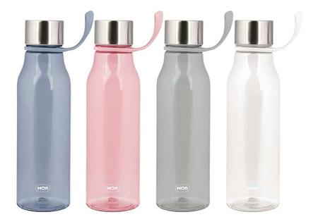 Imagem de Garrafa Modern Com Alça 570ml Cores diversas Branca - Rosa - Cinza e Azu Mor