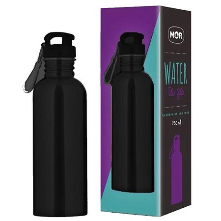 Imagem de Garrafa Mor Water To Go 750ml Preta - 8057