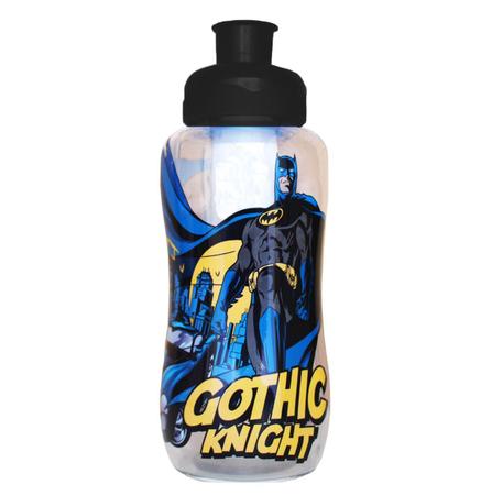 Imagem de Garrafa Squeeze Batman Gothic Knight Dc Tubo De Gelo 550 Ml Preto