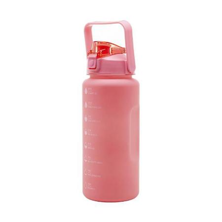Imagem de Garrafa Squeeze em policarbonato Lyor 2 litros rosa