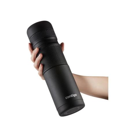 Garrafa T rmica 739 ml Thermal Bottle A o Inox Preto CONTIGO