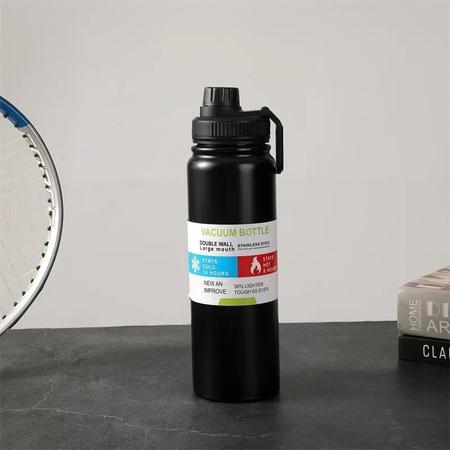 Imagem de Garrafa Térmica 800ml garrafa especial Quente & Frio Com Isolamento Térmico De Grande Capacidade