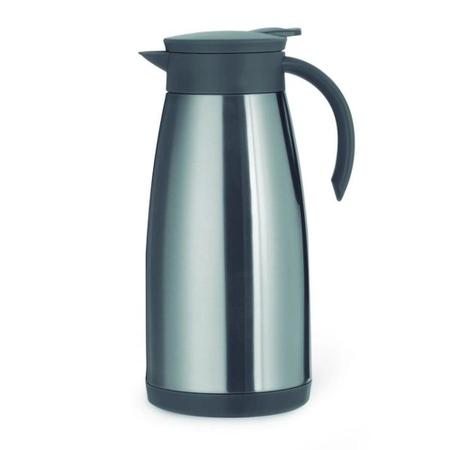 Imagem de Garrafa Térmica Inox 1,5L Ref 6827 Mimo Style Prata/Preto