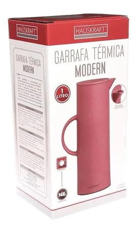 Imagem de Garrafa Térmica Modern 1L Rosa -HAUSKRAFT