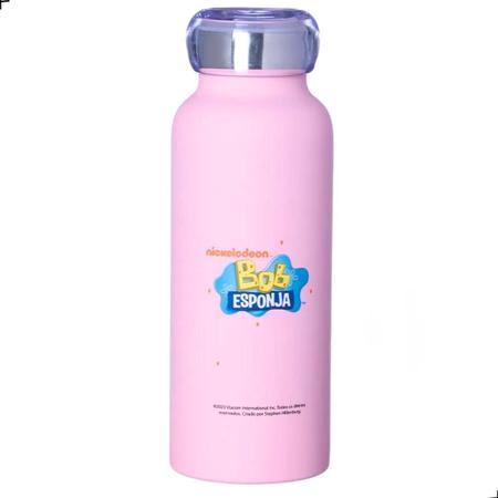 Garrafa termica Patrick Bob Esponja aço inoxidavel bubble - Zona Criativa Imagem de Garrafa termica Patrick Bob Esponja aço inoxidavel bubble