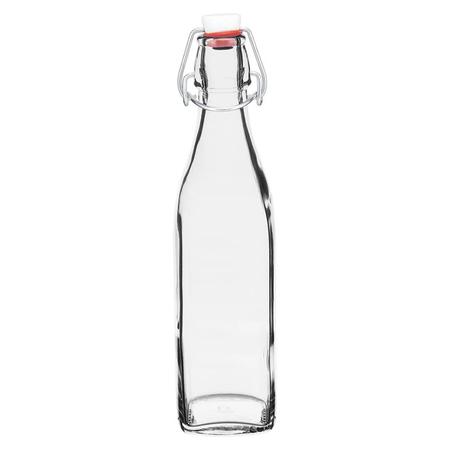 Imagem de Garrafa Vidro Hermética 500ml Swing Armazenar Bebidas 4 Pcs