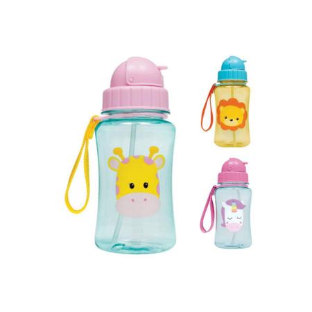 Imagem de Garrafinha Animal Fun 350ml c/ canudo - Buba