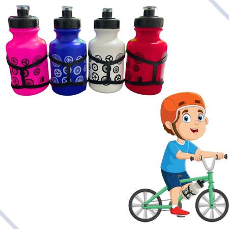 Imagem de Garrafinha Caramanhola Infantil Bike C/suporte 300ml