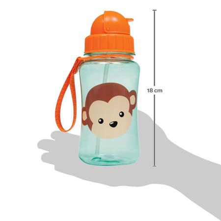 Imagem de Garrafinha infantil 400 ml buba canudo retrátil silicone