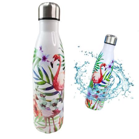 Imagem de Garrafinha Térmica Estampada 500ML Garrafa De Agua Inox Inoxidavel