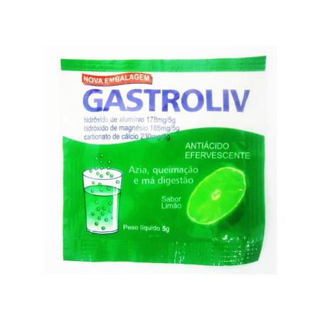 Imagem de Gastroliv 35,6+37+46Mg Po Efv 100 Sach X 5G Sb Limao