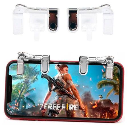 Gatilho De Jogos Para Celular - Free Fire, Cod, Pubg - Trigshot - Controle  para Celular - Magazine Luiza