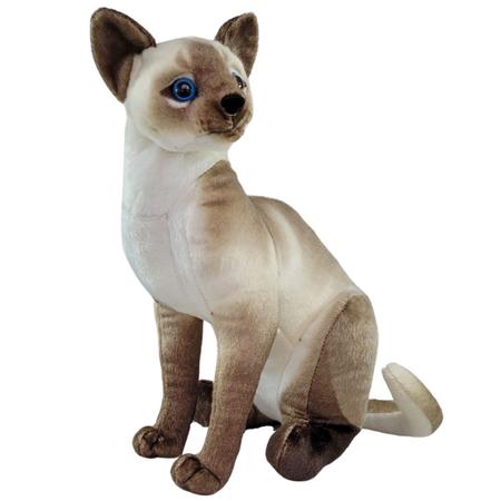 pelúcia gato para gatos internos - bola gato pelúcia fofinhos brilho com  sons chilrear animais realistas
