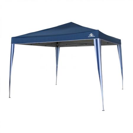 Imagem de Gazebo Tenda Dobravel Sanfonado Pratiko Azul 3x3m + 2 Paredes em Oxford  Guepardo