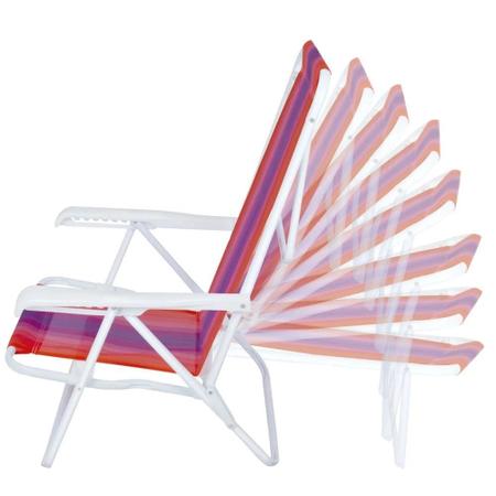 Imagem de Gazebo Tenda Dobravel Trixx 3 X 3m Ntk + 2 Cadeiras de Praia 8 Posicoes  Kit 