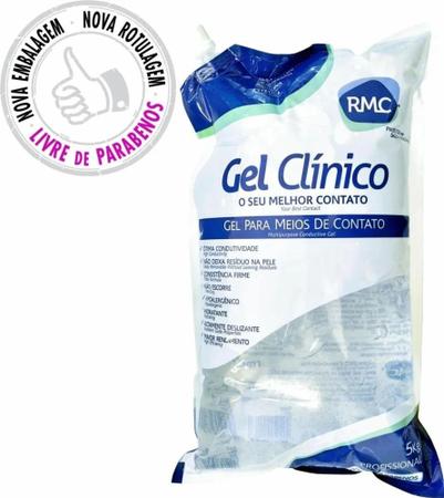 Imagem de Gel Clinico Contato Condutor Ultrassom Incolor Bag 5kg - RMC
