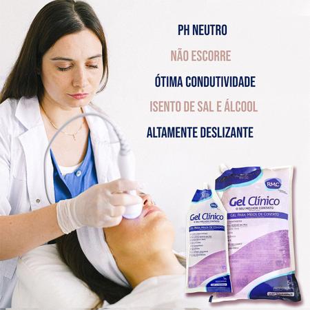 Gel Condutor Incolor RMC - Bag 1kg por apenas R$ 18,00