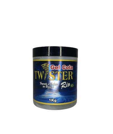 Gel Cola Profissional Para Cabelo Twister Rio 1k - Gel de Cabelo