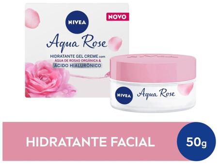 Imagem de Gel Creme Hidratante Facial Nivea Petals Aqua Rose - 50ml