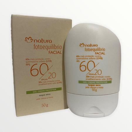 Imagem de Gel Creme Protetor Facial Fotoequilíbrio 50G FPS 60/20 Pele Oleosa e Mista - Perfumaria