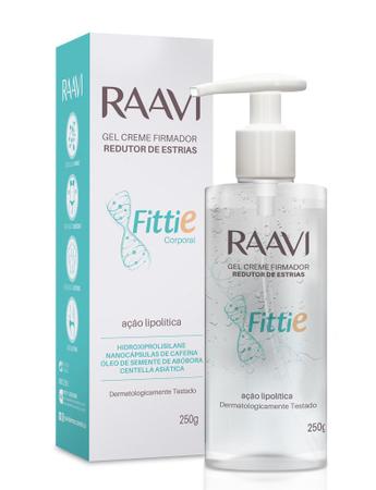 Imagem de Gel creme raavi fittie firmador e redutor de estrias 250g