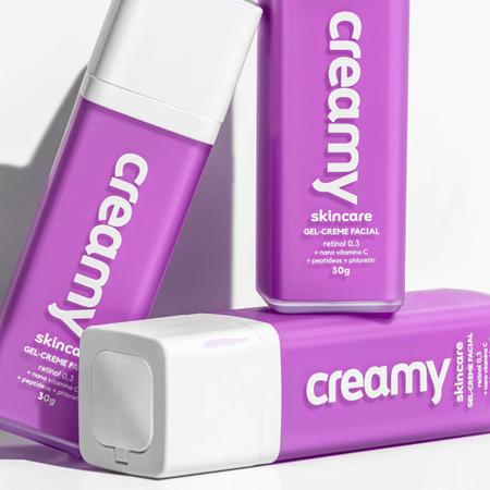 Imagem de Gel Creme Retinol Anti-Aging Creamy Skincare 30ml Antirrugas