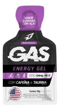 Imagem de Gel de Carboidrato Gas Energy Gel Energético Cx 10 Sachês Bodyaction