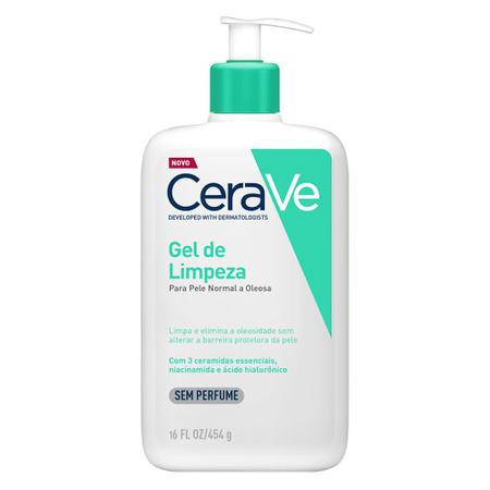 Imagem de Gel de limpeza para pele normal a oleosa Cerave - Foaming Facial Cleanser