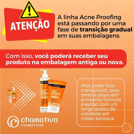 Imagem de Gel de Limpeza Sabonete Acne Proofing + Gel Secativo Para Espinhas Neutrogena Anti Acne Rapair Clear 15g