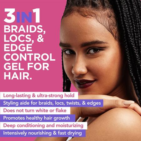 Gel de trança Esha Slick N Slay 3 em 1 Braid and Edge Contro - Relógios -  Magazine Luiza