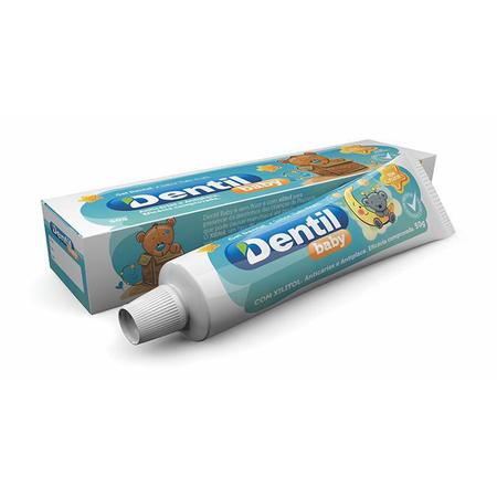 Gel Dental Dentil Baby Tutti-Frutti 50G Com 6 - Creme e Gel Dental -  Magazine Luiza
