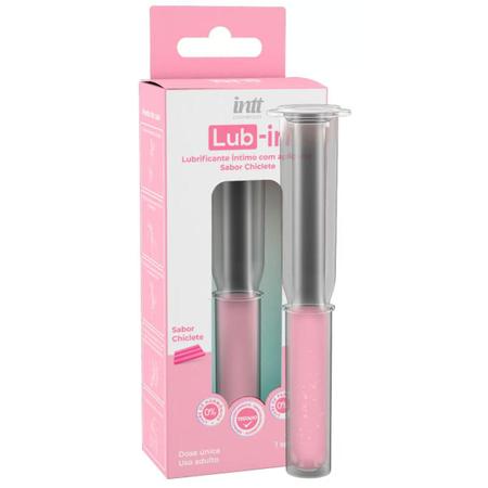 Gel Lubrificante Chiclete Aplicador Interno Lub-in Intt 5g Imagem de Gel Lubrificante Chiclete Aplicador Interno Lub-in Intt 5g