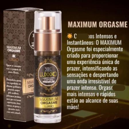 Imagem de Gel Lubrificante Feminino Potencializador Maximum Orgasm 50g