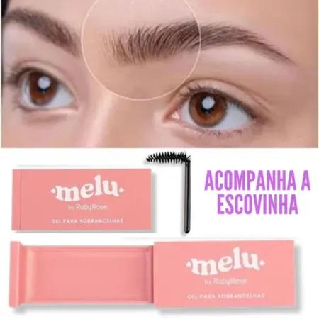 Gel Para Sobrancelha Incolor Melu By Ruby Rose 10g RRF518 Imagem de Gel Para Sobrancelha Incolor Melu By Ruby Rose 10g RRF518