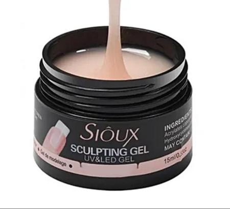 Gel Sculpting Sioux LED UV 15ml Seca Rápido Escupidor Modelagem - POINT MIX  ACESSORIOS