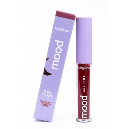 Gel Tint Natural Pink Feels Mood Ruby Rose Rosa Vegano Imagem de Gel Tint Natural Pink Feels Mood Ruby Rose Rosa Vegano