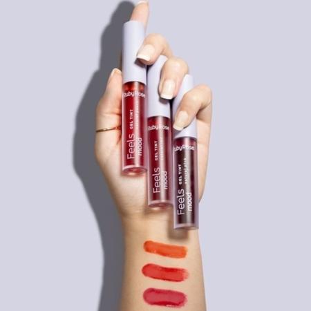 Gel Tint Natural Pink Feels Mood Ruby Rose Rosa Vegano Imagem de Gel Tint Natural Pink Feels Mood Ruby Rose Rosa Vegano