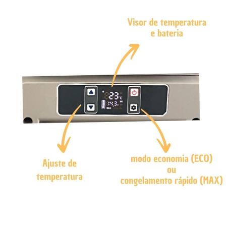 Imagem de Geladeira 35L 12V/24V 110V/220V Caminhão Ônibus Van Portátil