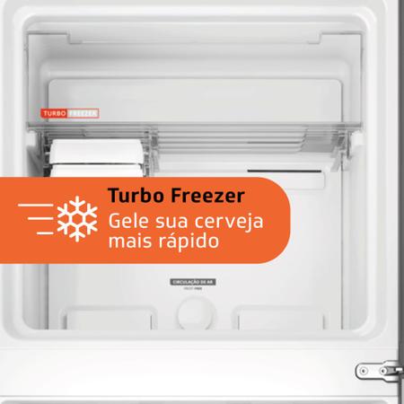 Imagem de Geladeira Brastemp Frost Free 375 litros cor inox - BRM45HK