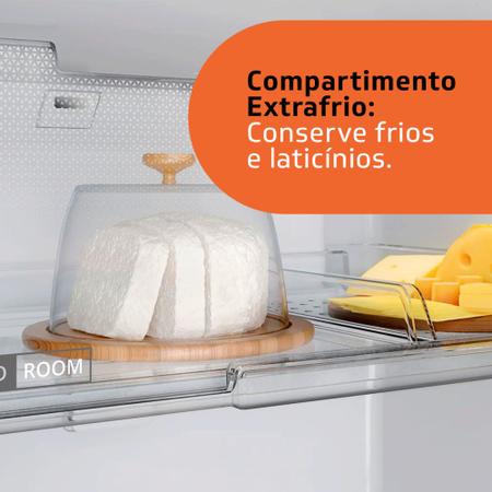 Imagem de Geladeira Brastemp Frost Free 375 litros cor inox - BRM45HK