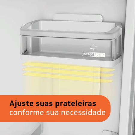 Imagem de Geladeira Brastemp Frost Free 375 litros cor inox - BRM45HK