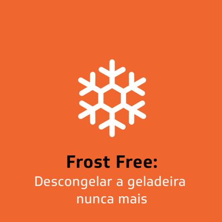 Imagem de Geladeira Brastemp Frost Free Duplex 375 litros com Compartimento Extrafrio - BRM44HK