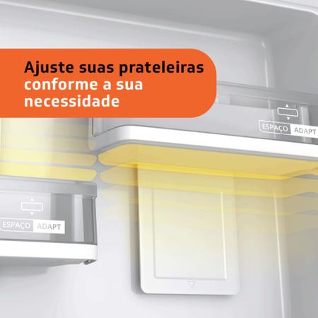 Imagem de Geladeira Brastemp Frost Free Duplex 500 litros cor Inox com Turbo Control - BRM57AK