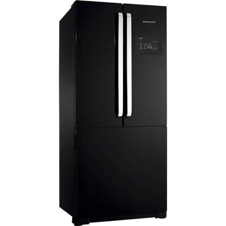 Imagem de Geladeira Brastemp Frost Free Side by Side Inverse 540L Black 127V Preto