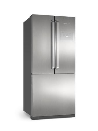 Imagem de Geladeira Brastemp Frost Free Side Inverse Evox 540l 127v Inox Com Ice Maker Bro80akana