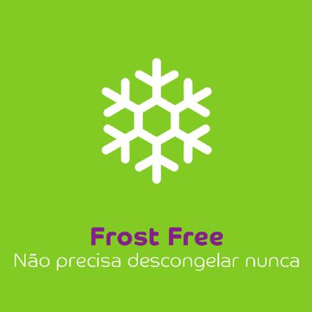 Imagem de Geladeira Consul Frost Free Duplex 397 litros Branca com freezer embaixo - CRE44BB